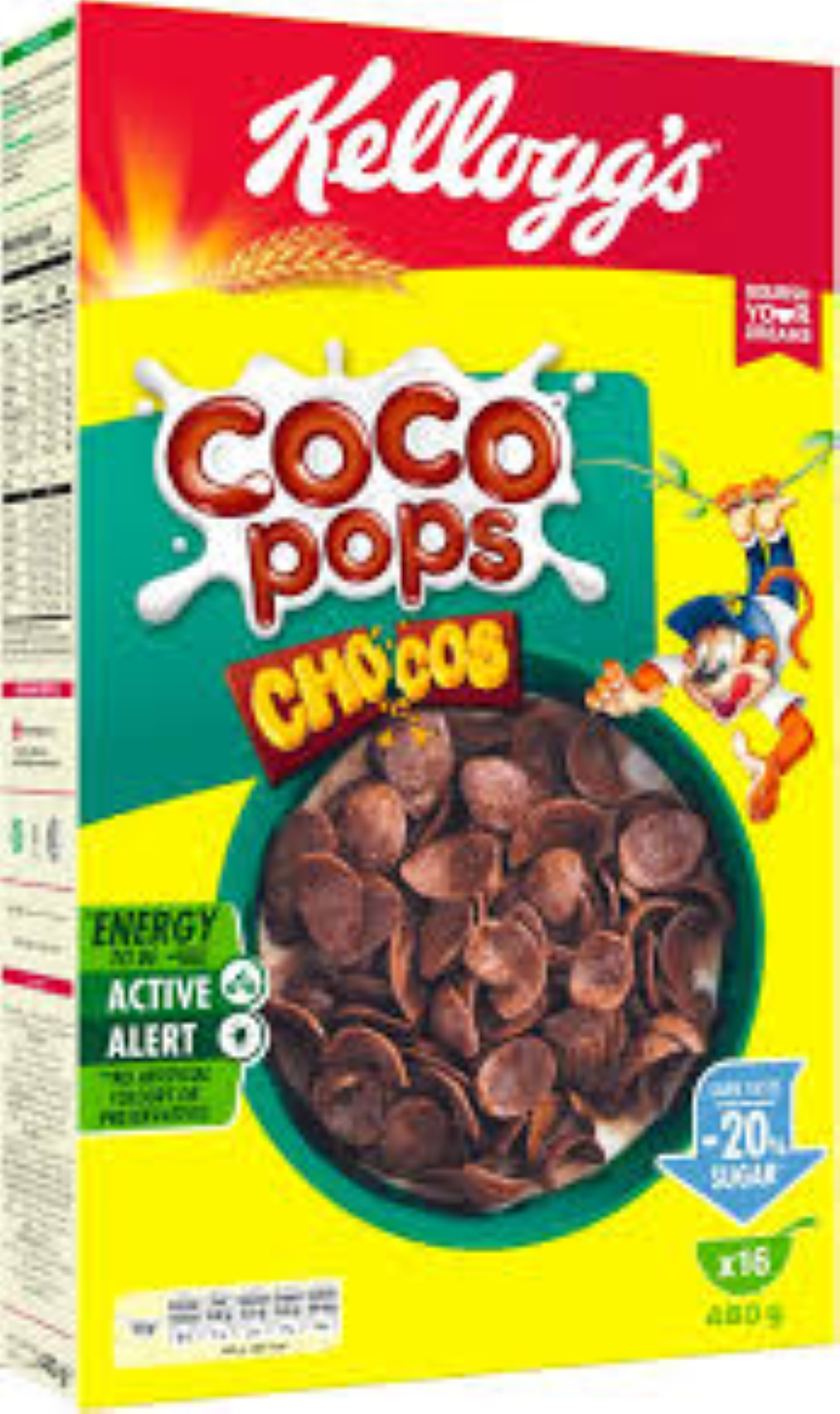 KELLOGGS COCO POP CHOCO 480G